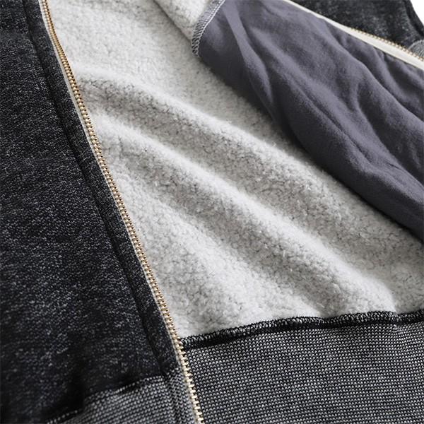 Kepani（ケパニ） スタンドカラー ジップアップ スウェットベスト