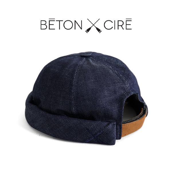 BETON CIRE(ベトンシーレ)MIKI デニム BETON CIRE ベトンシレ MIKI ミキ セーラーハット 帽子 キャップ