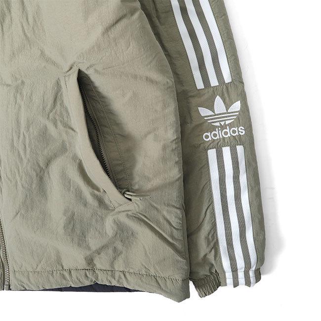 adidas アディダスオリジナルス 3ストライプ リバーシブル フード付き adidas アディダスオリジナルス 3ストライプ リバーシブル