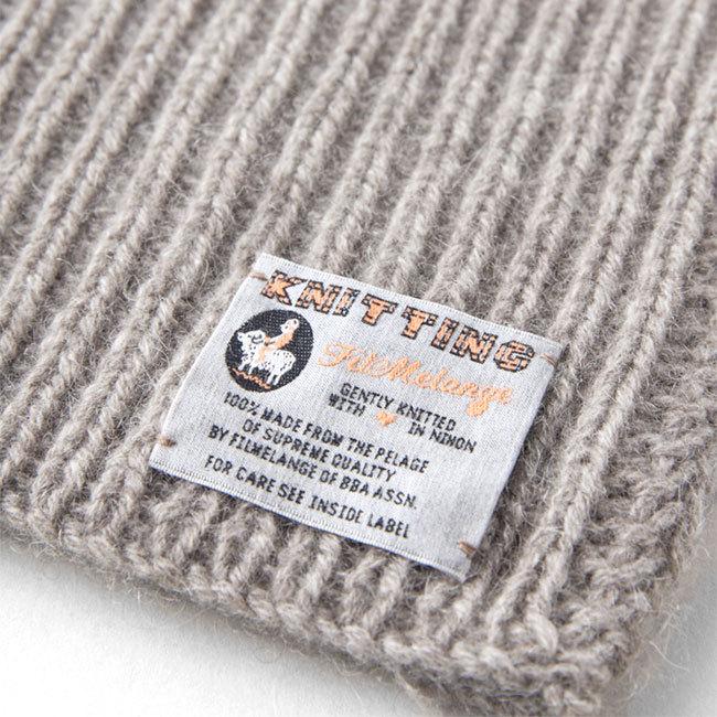 FilMelangeKNIT フィルメランジェ ヴィンテージ ニット グレー FilMelange（フィルメランジェ） 【s40】【フィルメランジェ