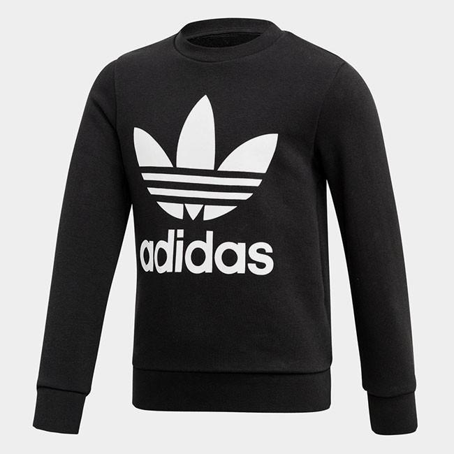 adidas アディダスオリジナルス トレフォイル スウェット＆スウェットパンツ セットアップ ED7728 ギフト プレゼント キッズ ボーイズ  ガールズ