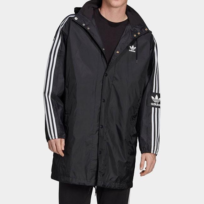 Time Sale Adidas アディダスオリジナルス ビッグトレフォイル スタンドカラー ナイロンコート Fl0011 フード付き ロングコート メンズ Golden State 通販 Paypayモール