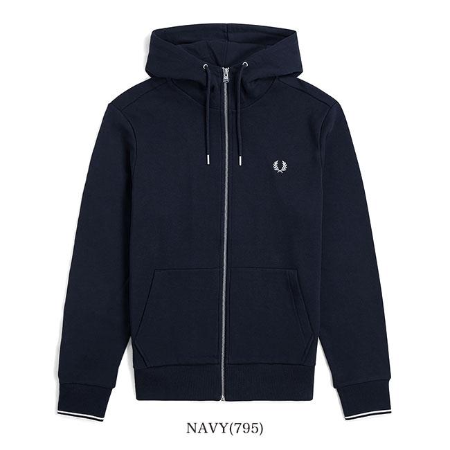 Fred Perry フレッドペリー スウェットパーカー J7536 ジップパーカー
