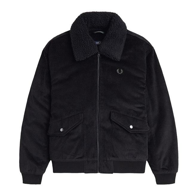Fred Perry フレッドペリー 襟ボア コーデュロイ ボンバー Fred Perry フレッドペリー 襟ボア コーデュロイ ボンバー
