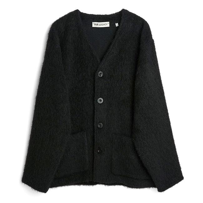 Our Legacy アワーレガシー CARDIGAN ヘアリーウール カーディガン
