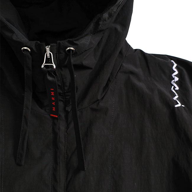 MARNI マルニ ナイロン フード付き ジップジャケット JUMU0179SU 