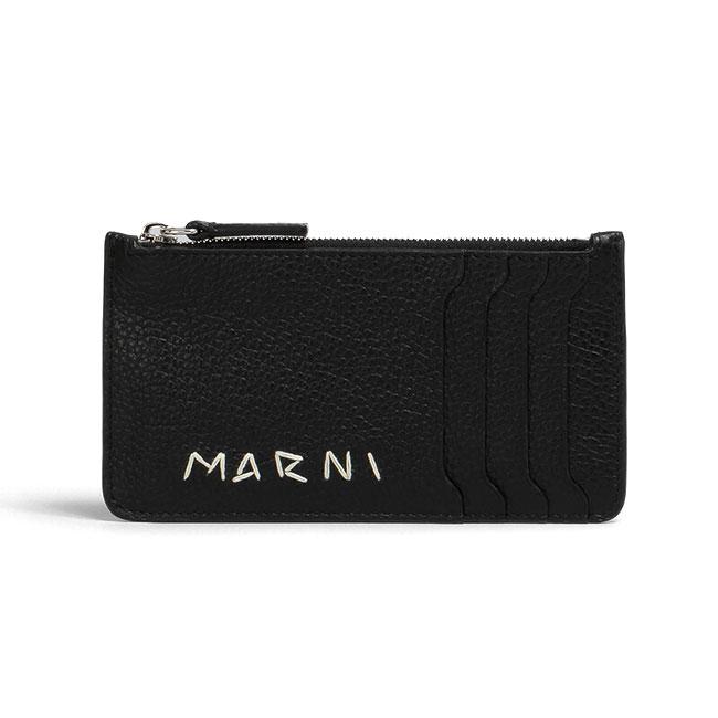 MARNI マルニ メンディングロゴ レザーカードケース PFMI0103U1 P6533