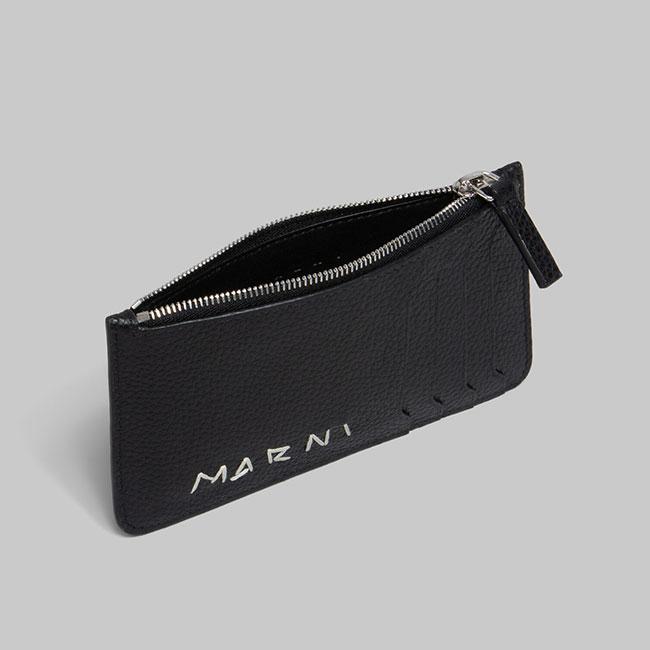 MARNI マルニ メンディングロゴ レザーカードケース PFMI0103U1 P6533
