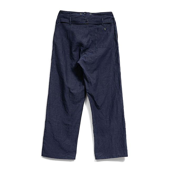 Nigel Cabourn ナイジェルケーボン 30s フレンチワークパンツ リネン 80520050001 麻 メンズの画像