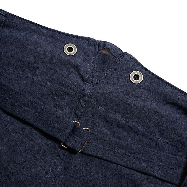 Nigel Cabourn ナイジェルケーボン 30s フレンチワークパンツ リネン 80520050001 麻 メンズの画像