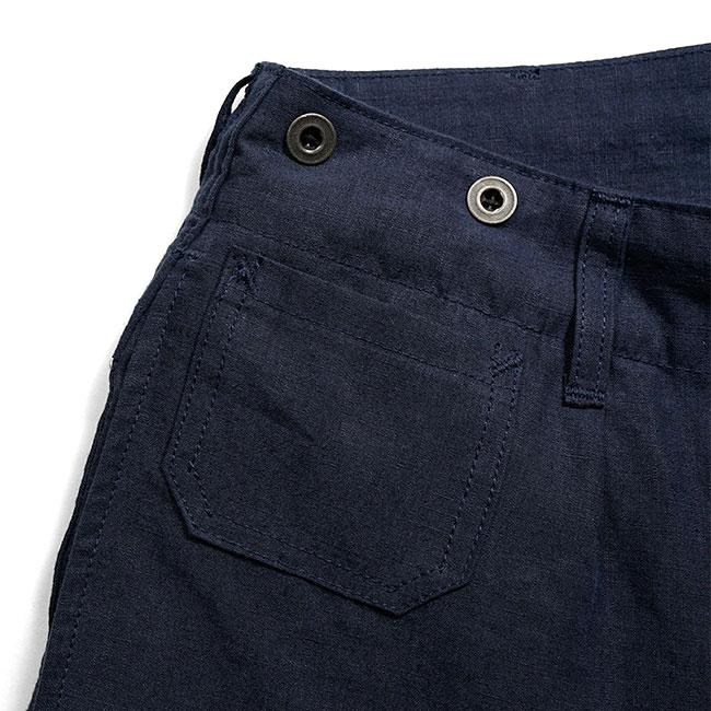 Nigel Cabourn ナイジェルケーボン 30s フレンチワークパンツ リネン 80520050001 麻 メンズの画像