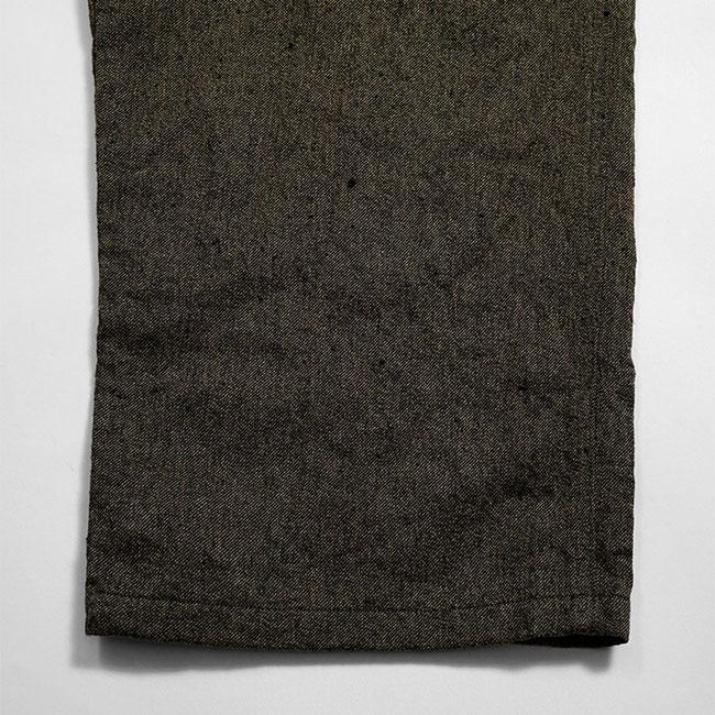 Nigel Cabourn ナイジェルケーボン フレンチワーク ワイドパンツ リネン 80520050002 麻 メンズの画像