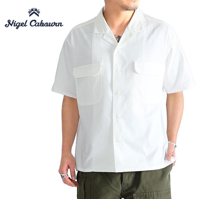 NIGEL CABOURN（ナイジェルケーボン） オープンカラーシャツ