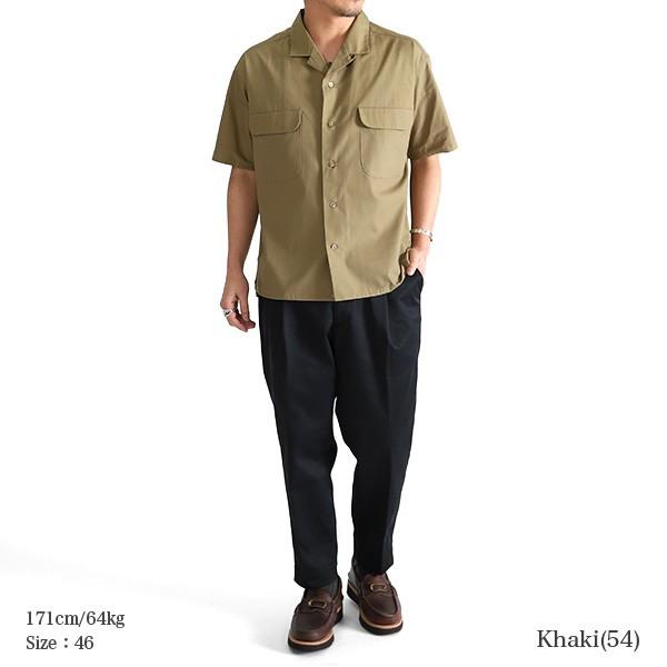 NIGEL CABOURN（ナイジェルケーボン） オープンカラーシャツ