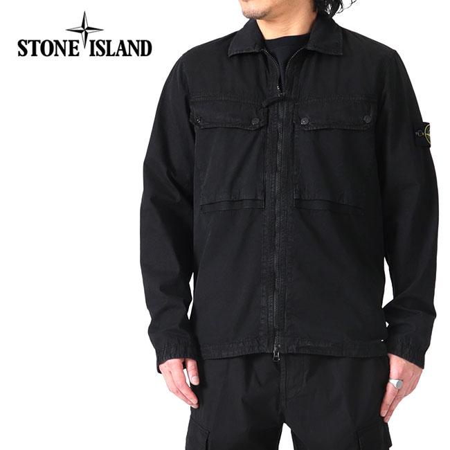 ストーンアイランド　シャツジャケット STONE ISLAND（ストーン アイランド） オーガニックコットン ダブル
