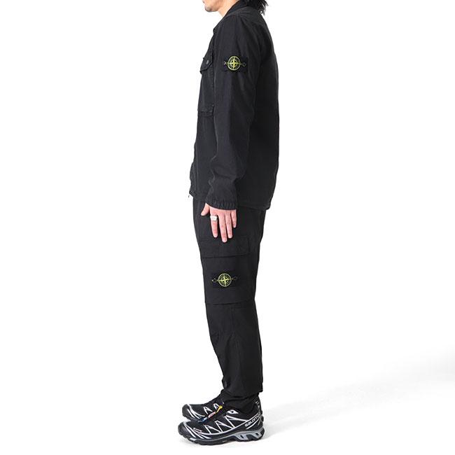Stone Island ストーンアイランド ガーメントダイ ミリタリー シャツ