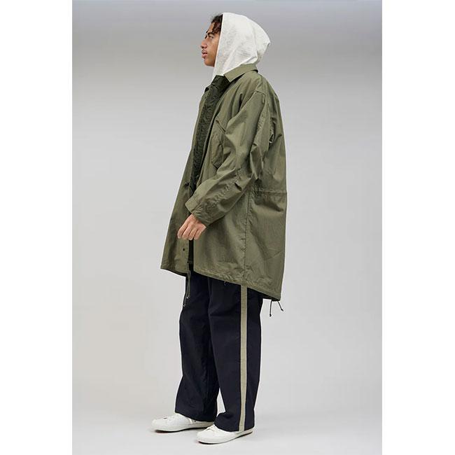 【美品】ナイジェルケーボン モッズコート フード付き Nigel Cabourn ナイジェルケーボン 50s ミリタリー シェルコート