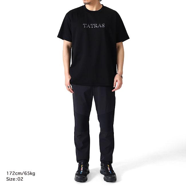 TATRAS タトラス RISTEN リステン ロゴ Tシャツ MTKE25S8037-M