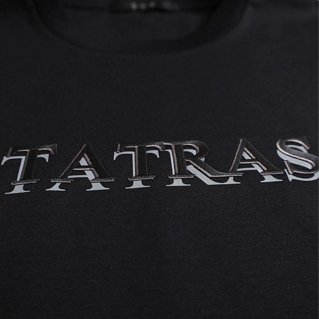 TATRAS Tシャツ RISTEN(リステン) ブラック サイズ02(M) TATRAS tシャツ TATRAS(タトラス) RISTEN リステン メンズ