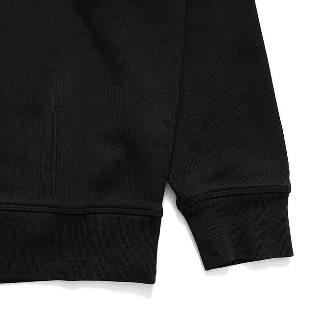 STONE ISLAND GHOST ストーンアイランド ゴースト クルーネック スウェット 6100028 黒 トレーナー メンズの画像