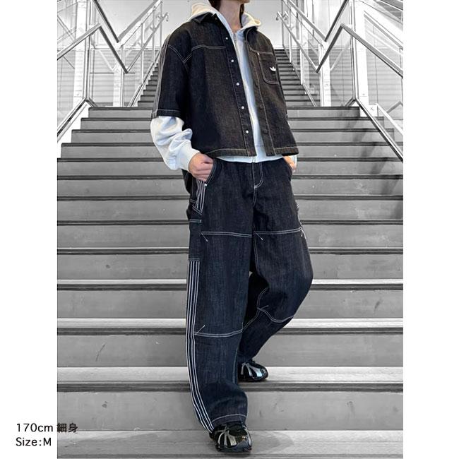 adidas originals アディダスオリジナルス デニムシャツ ワークシャツ