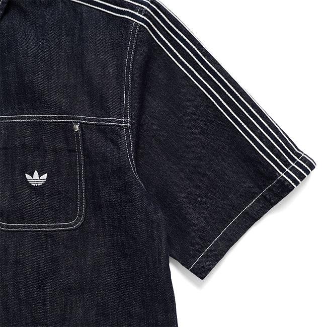 adidas originals アディダスオリジナルス デニムシャツ ワークシャツ