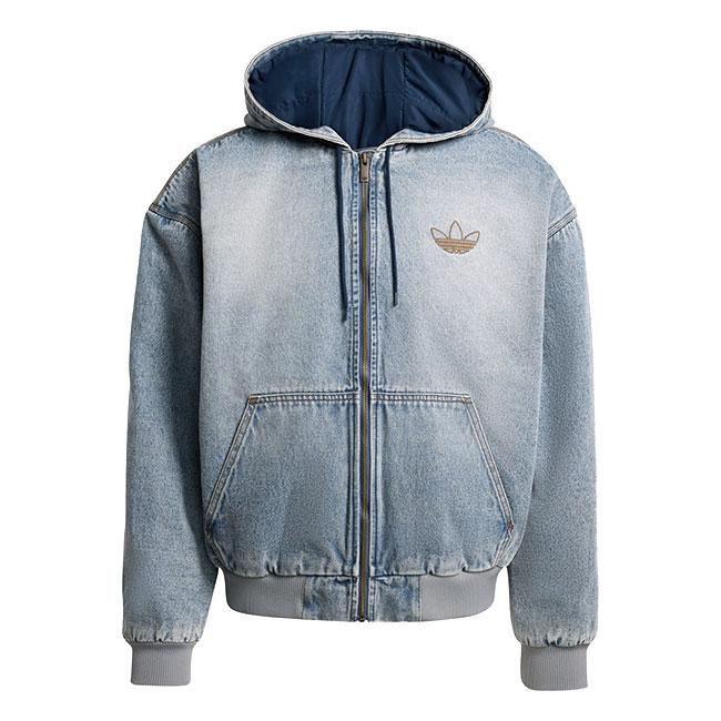 adidas originals アディダスオリジナルス パデッド フード付き デニム
