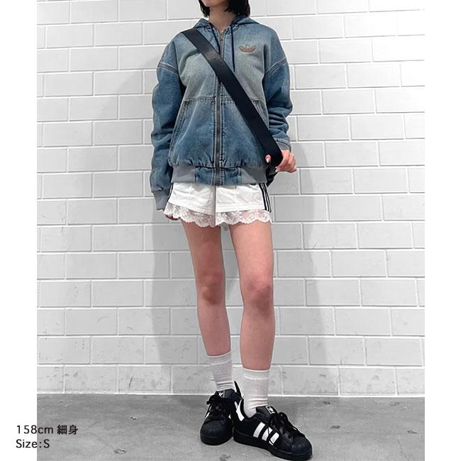 adidas originals アディダスオリジナルス パデッド フード付き デニム