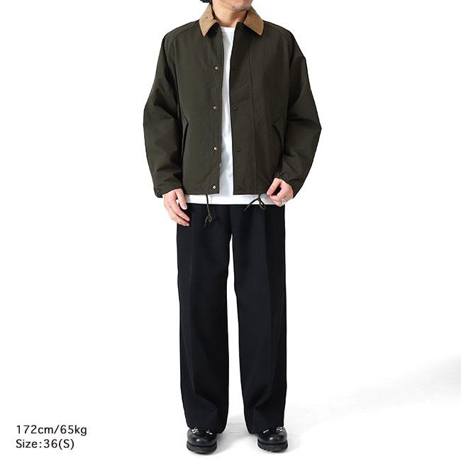 Barbour バブアー TRANSPORT NYLON トランスポート ナイロンジャケット MCA1106 セージ メンズの画像