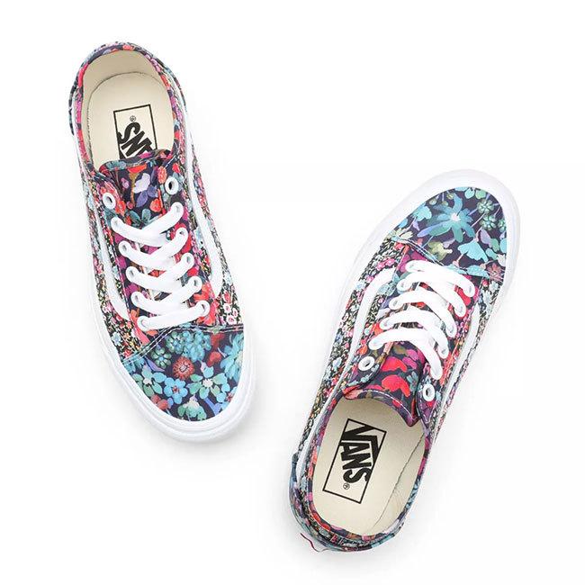 VANS バンズ リバティープリント オールドスクール Old Skool 花 VANS バンズ リバティープリント オールドスクール Old Skool 花