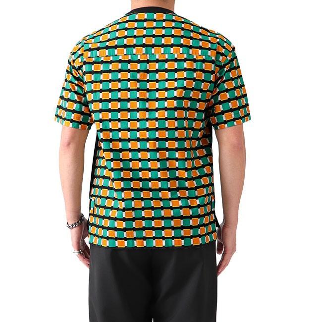 MARNI マルニ 切り替え Tシャツ HUMU0009Q0 STJ268 半袖Tシャツ MARNI マルニ 切り替え Tシャツ HUMU0009Q0 STJ268 半袖Tシャツ