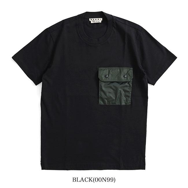 MARNI [TIME SALE] マルニ ナイロンポケット Tシャツ HUMU0150Q0