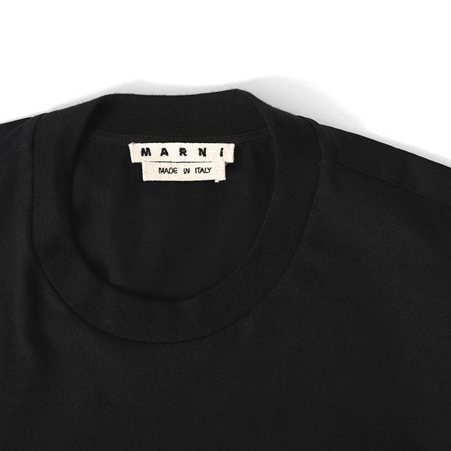 MARNI マルニ ナイロンポケット Tシャツ HUMU0150Q0 S22763 切り返し 