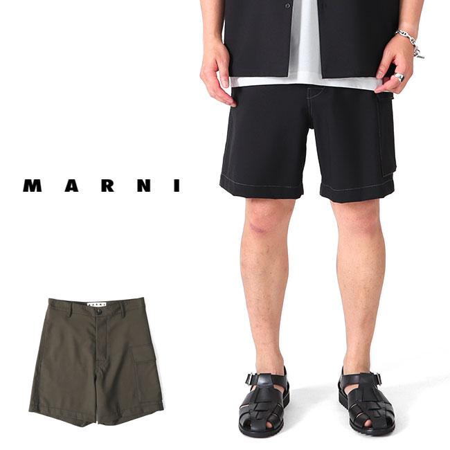 MARNI マルニ リップストップ ショーツ PUMU0099O0 S52744 MARNI マルニ リップストップ ショーツ PUMU0099O0 S52744