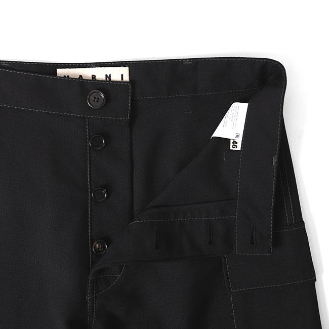 MARNI マルニ パンツ（その他） 黒 38(S位) 2108425A0119 MARNI パンツ（その他） メンズ（MARNI(マルニ) パンツ