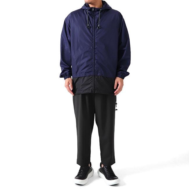MARNI マルニ 切り替え 2トーン ナイロンパーカー JUMU0046QS MARNI マルニ 切り替え 2トーン ナイロンパーカー JUMU0046QS