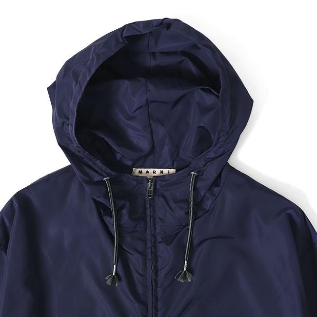 MARNI マルニ 切り替え 2トーン ナイロンパーカー JUMU0046QS MARNI マルニ 切り替え 2トーン ナイロンパーカー JUMU0046QS