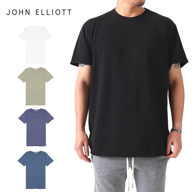 JOHN ELLIOTT ジョンエリオット オーバーサイズ カットオフTシャツ ANTI-EXPO TEE 半袖Tシャツ メンズ｜golden-state