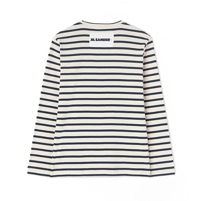 JIL SANDER+ ジルサンダープラス ボーダー Tシャツ ロンT J47NH0002