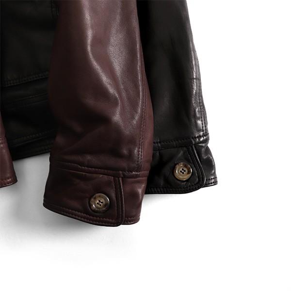 TIME SALE] Delan デラン CARL カール A2 ボア付き レザージャケット