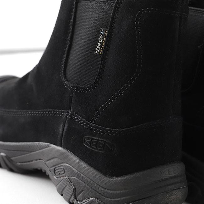 A2G33■KEEN アンカレッジブーツ サイドゴアブーツ ブラック 27cm KEEN（キーン） アンカレッジ ブーツ III SD 防水ウィンターブーツ
