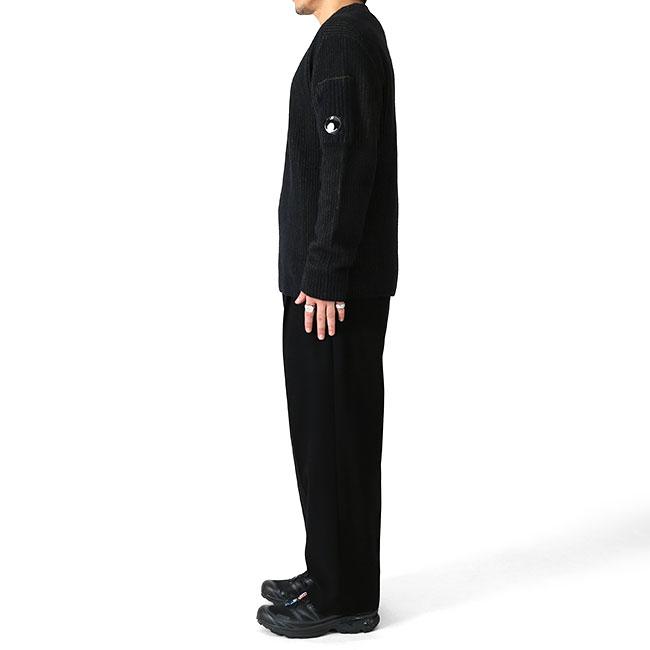 C.P. Company シーピーカンパニー フリース ニットセーター 19CMKN307A メンズの画像