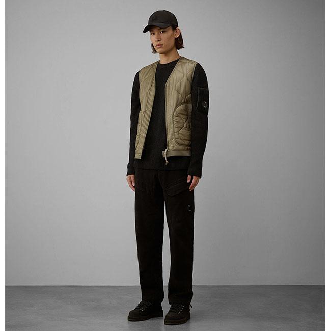 C.P. Company シーピーカンパニー フリース ニットセーター 19CMKN307A メンズの画像