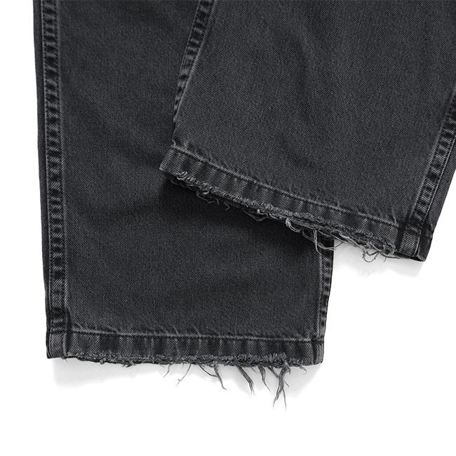 Maison Margiela メゾンマルジェラ ストレート クロップドジーンズ S50LA0245 S30842 ジーパン ブラックデニム メンズの画像