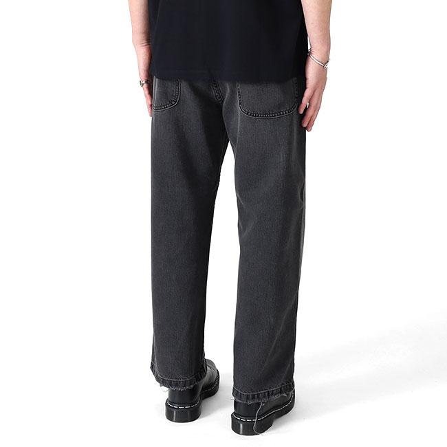 Maison Margiela メゾンマルジェラ ストレート クロップドジーンズ S50LA0245 S30842 ジーパン ブラックデニム メンズの画像