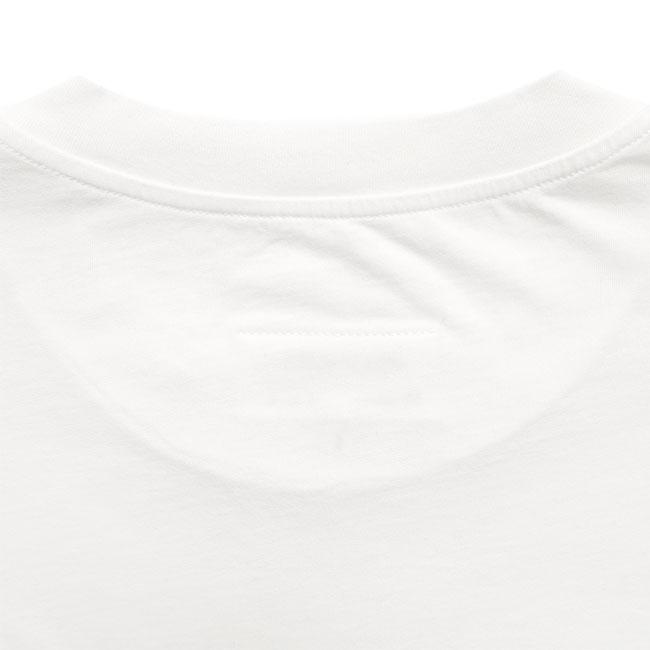 MM6 エムエムシックス メゾンマルジェラ ライブラリー スタンプTシャツ SH0GC0070 M20170 白 ホワイト 半袖Tシャツ メンズの画像