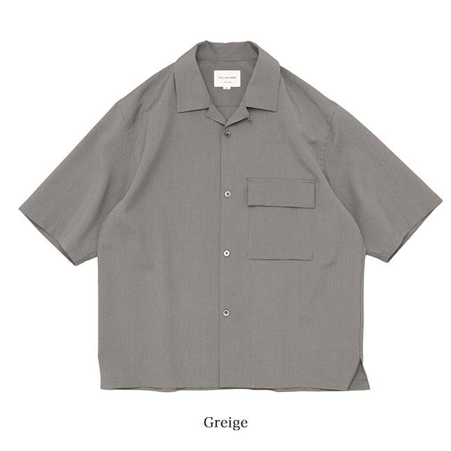 STILL BY HAND スティルバイハンド オープンカラーシャツ SH01242 半袖