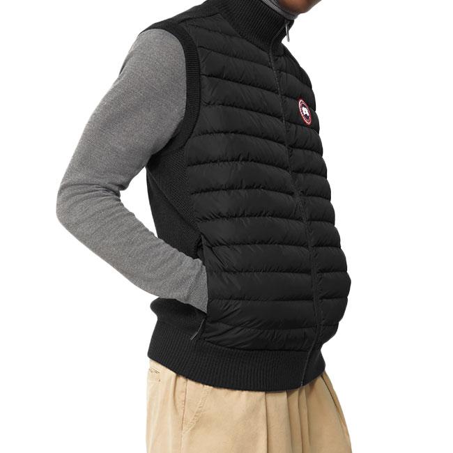 CANADA GOOSE カナダグース Hybridge Knit Vest ニット×ライトダウン