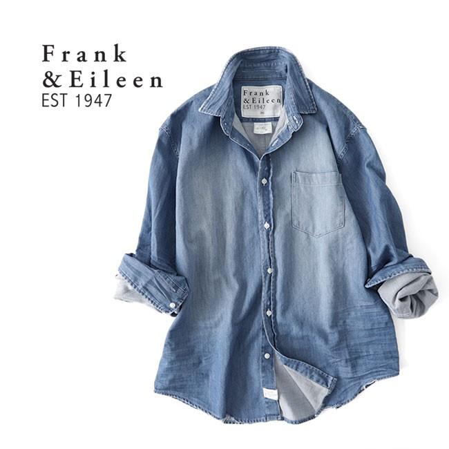 Frank Eileen フランク アイリーン Luke Fdwd ルーク ウォッシュド デニムシャツ ダメージ メンズ Golden State 通販 Paypayモール