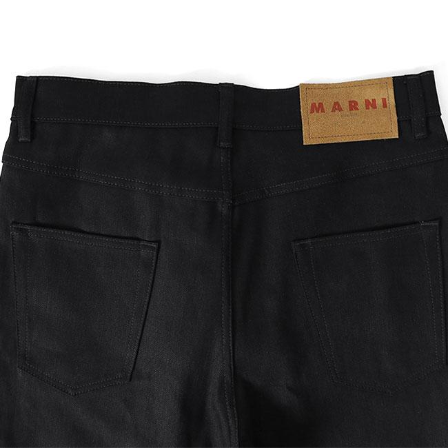 MARNI マルニ ストレート ブラックジーンズ PUJU0021A0 UTC418